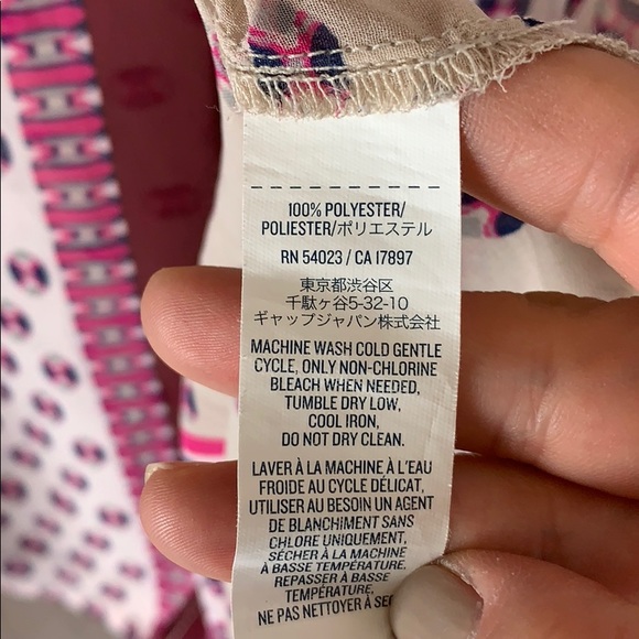 Old Navy sheer 3/4 sleeve top size small - Picture 7 of 7